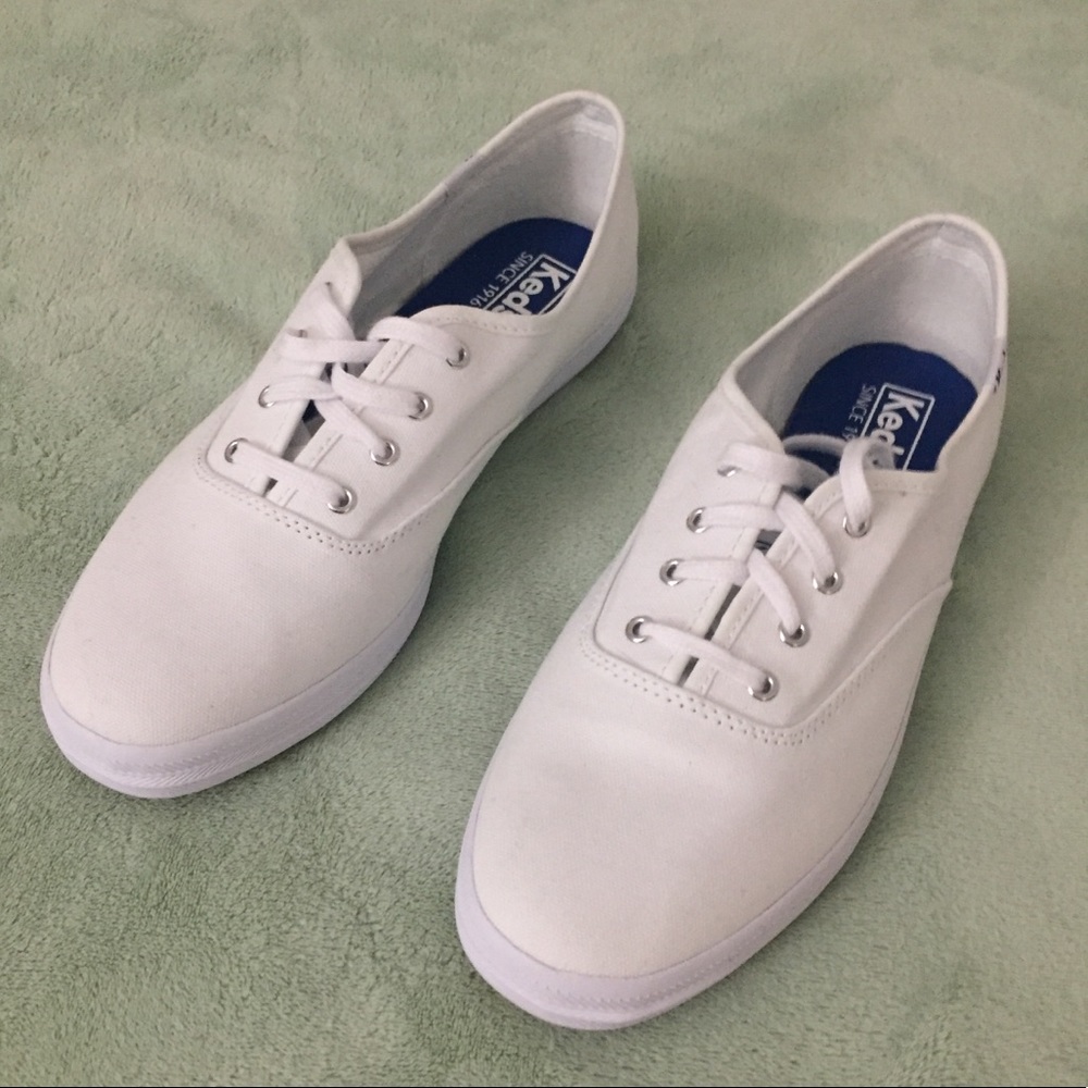 White Canvas Classic Keds